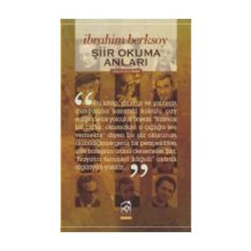 Şiir Okuma Anları - İbrahim Berksoy