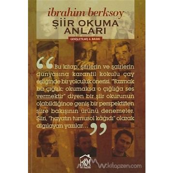 Şiir Okuma Anları - İbrahim Berksoy