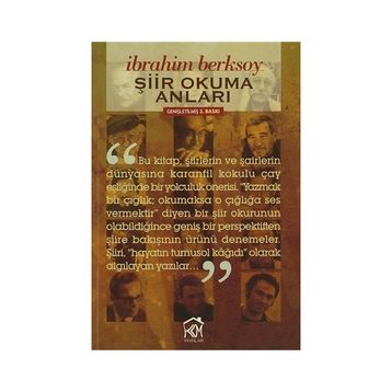 Şiir Okuma Anları - İbrahim Berksoy