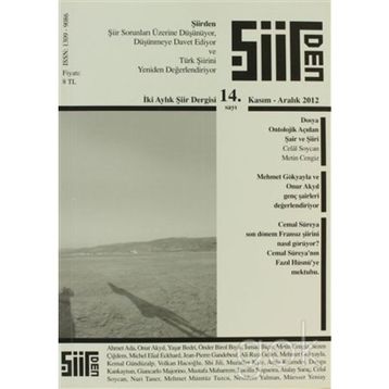 Şiirden Dergisi Sayı: 14 - Kolektif