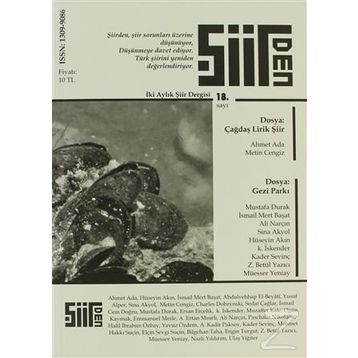 Şiirden Dergisi Sayı: 18 - Kolektif
