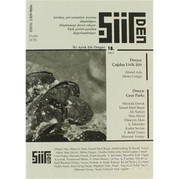 Şiirden Dergisi Sayı: 18 - Kolektif