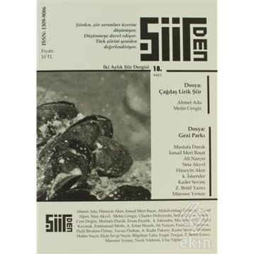 Şiirden Dergisi Sayı: 18 - Kolektif