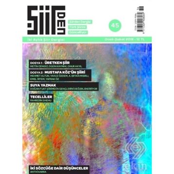 Şiirden Dergisi Sayı: 45 - Kolektif