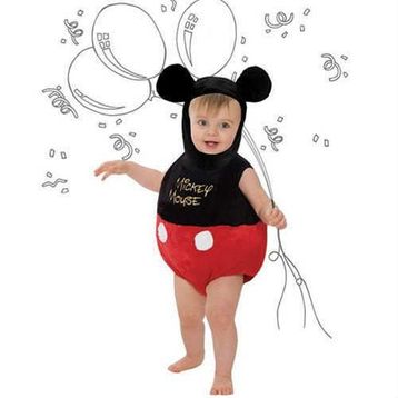 Şık Tasarım Mickey Mouse Kostümü