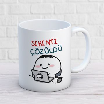 Sıkıntı Çözüldü İki Tarafı Baskılı Kupa