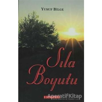SILA BOYUTU - YUSUF BILGE BÜYÜKBOYACI