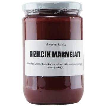Silifke Sepeti 720 gr Ev Yapımı Kızılcık Marmelatı
