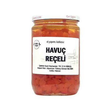 Silifke Sepeti Ev Yapımı 760 gr Havuç Reçeli