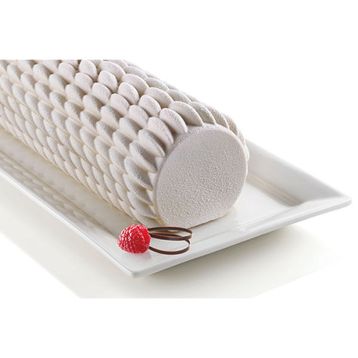 Silikomart Buche Quenelle Silikon Rulo Pasta Kalıbı