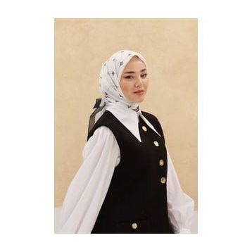 Silk Home 48001-50 Olinda Beyaz Eşarp