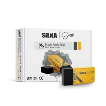 Silka Black Rock Orta Boy 24'lü Silgi