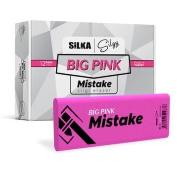 Silka Silgy Big Pink Pembe Silgi