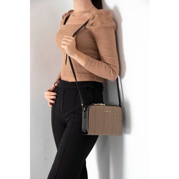 Silver Polo NV888 Siyah Kadın Çapraz Çanta