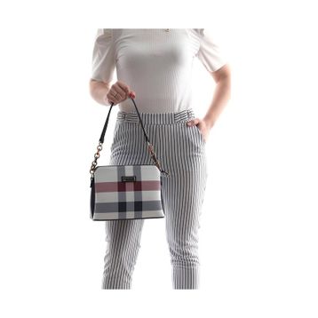 Silver Polo NV937 Beyaz Lacivert Kadın Omuz Çantası