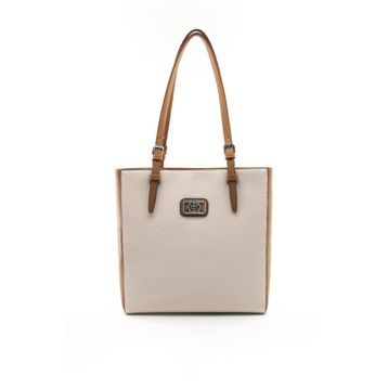 Silver Polo SP1096 Bej Taba Kadın Omuz Çantası