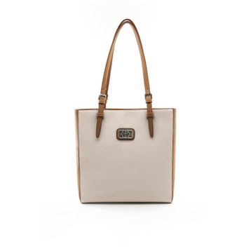 Silver Polo SP1096 Bej Taba Kadın Omuz Çantası