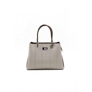 Silver Polo SP1098 Bej Taba Kadın El Çantası