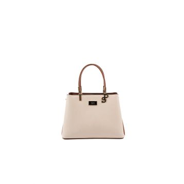 Silver Polo SP1098 Bej Taba Kadın El Çantası