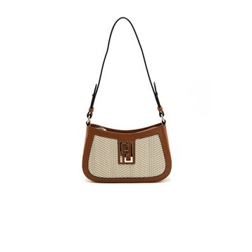 Silver Polo SP1132 Bej Taba Kadın Çapraz Çanta