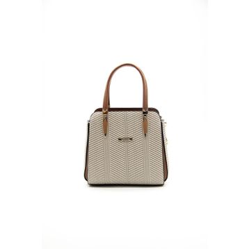 Silver Polo SP1136 Bej Taba Kadın El Çantası