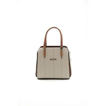 Silver Polo SP1136 Bej Taba Kadın El Çantası