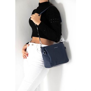 Silver Polo SP884 Lacivert - Lacivert Kadın Çapraz Çanta