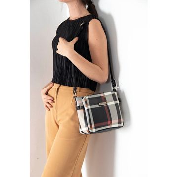 Silver Polo SP884 Siyah - Siyah Kadın Çapraz Çanta