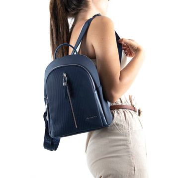 Silver Polo SP901 Lacivert - Lacivert Kadın Sırt Çantası