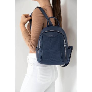 Silver Polo SP906 Lacivert - Lacivert Kadın Sırt Çantası