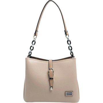 Silver Polo SP974 Koyu Bej Taba Kadın Omuz Çantası