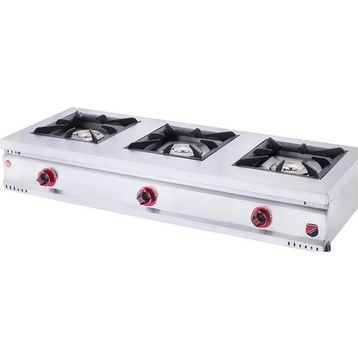Silverinox Işıkgaz Set Üstü 2 Gözlü Tüplü Midi Ocak