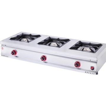 Silverinox Işıkgaz Set Üstü 2 Gözlü Tüplü Midi Ocak