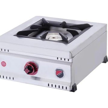 Silverinox Işıkgaz Tek Gözlü Set Üstü Doğalgazlı Midi Ocak