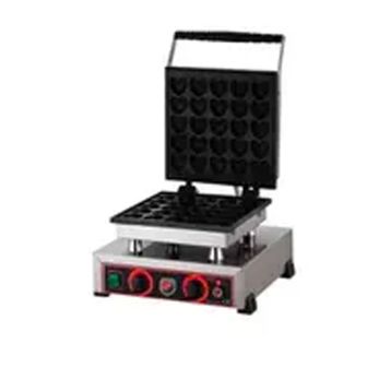 Silverinox Tekli Kalpli Bubble Kapaklı Waffle Makinesi