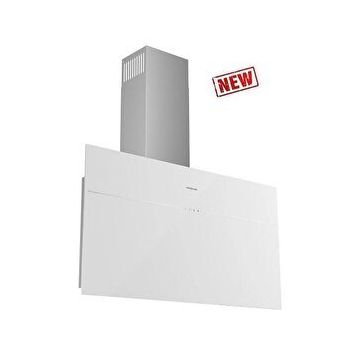 Silverline 3364 Link Flat Beyaz Cam Davlumbaz