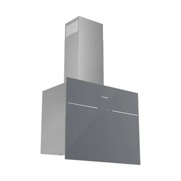 Silverline 3364 Link Flat Gri 60 cm Cam Davlumbaz