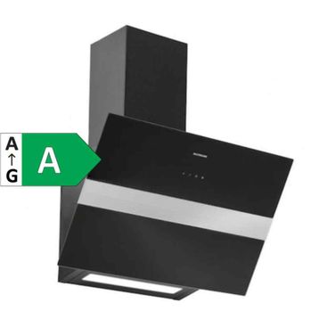 Silverline 3472 Bold 60 cm A Sınıfı Dokunmatik Duvar Tipi Cam Davlumbaz Siyah