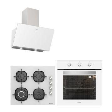 Silverline BO6503W01-3457 SOHO-CS5629W01 Ankastre Set