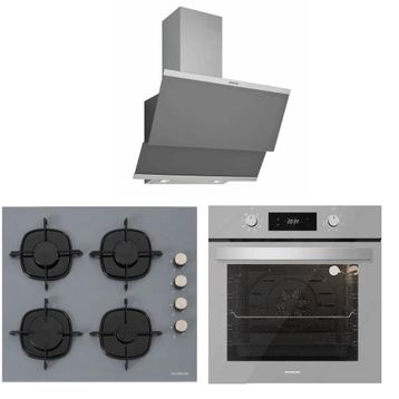 Silverline BO6504S01 - CS5335S01 - 3420S Ankastre Set