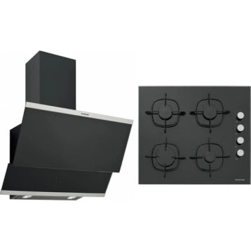 Silverline CS5335B01 - 3420 Classy 60 Siyah 2'li Ankastre Set