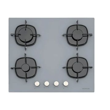 Silverline CS5436S01 Önden Düğmeli Gri Cam Ankastre Ocak