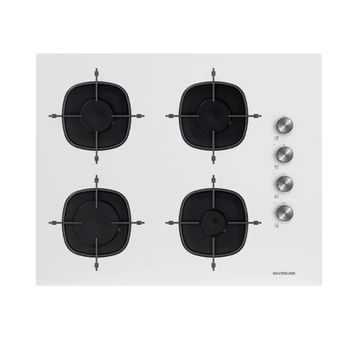 Silverline CS5665W01 Beyaz Cam 65 cm Ankastre Ocak