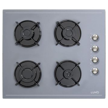 Silverline Luno 3420S+6502S+CS5335S Gri Ankastre Set