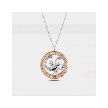 Şimal Silver 925 Ayar Gümüş Akrep Burcu Kolye