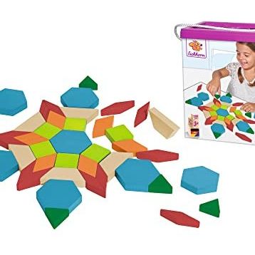 Simba 100072321 Eichorn Ahşap Mozaik Oyun Seti