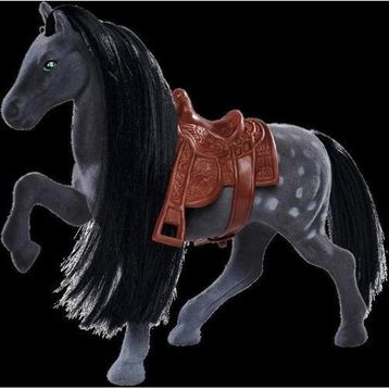 Simba 104322621 Nature World Siyah Büyük At Figür