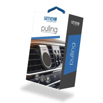 Simex Petege Takmali Miknatisli St-201 Pulling Siyah Telefon Tutucu