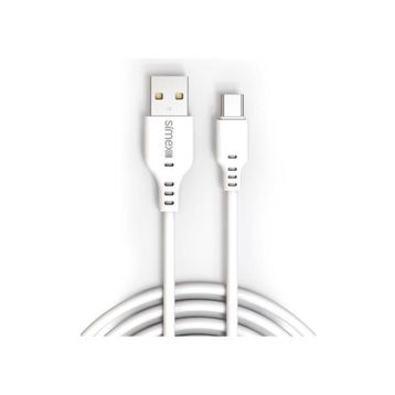 Simex Type C Spk-08 2 mt Longly Beyaz Data Kablosu
