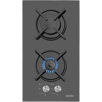Simfer 3040-NG 2 Gözlü Gazlı Set Üstü Cam Ocak
